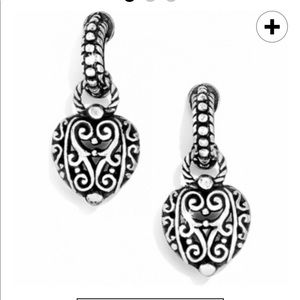 Brighton Bibi heart earrings (new)